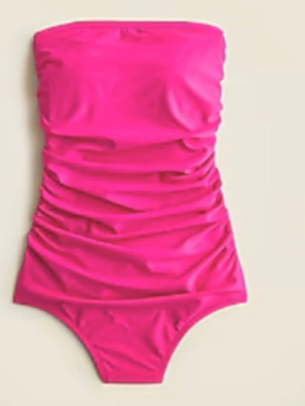 Gemma ruched bandeau one-piece